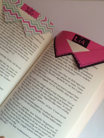 bladwijzer: schattige kraag